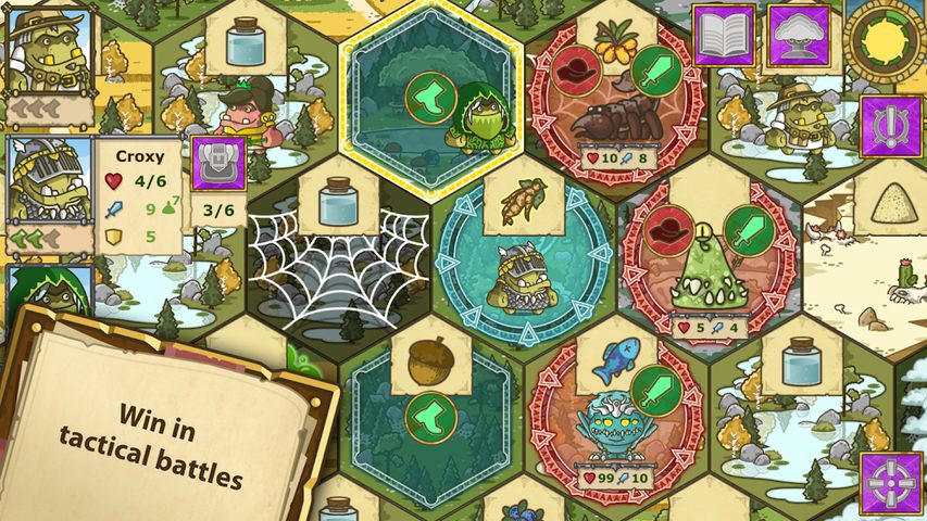 Screenshot 5: Griblers - rpg offline turn ba