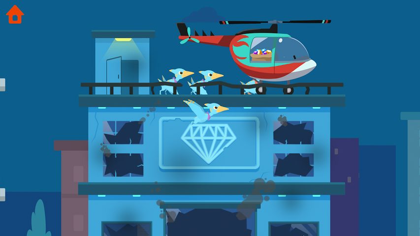 Screenshot 10: Dinosaur Police Car - for Kids