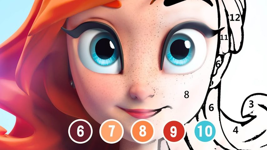 Screenshot 15: Color by Number: Free, Art, Fun Coloring Games