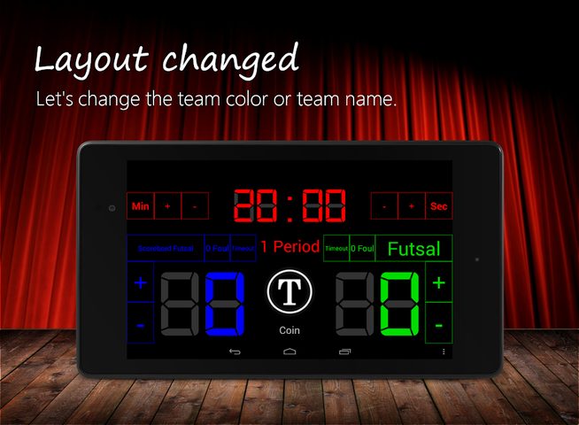 Скриншот 2: Scoreboard Futsal