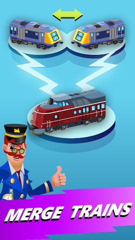 Screenshot 8: Train Merger Idle Train Tycoon