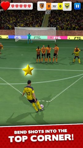 Captura 2: Sé el héroe del fútbol