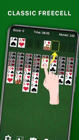 Captura 1: AGED Freecell Solitaire