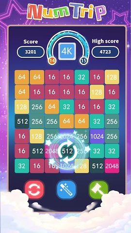 Screenshot 5: NumTrip:Merge Numbers & Block
