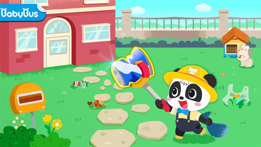 Screenshot 1: Baby Panda's Life: Cleanup