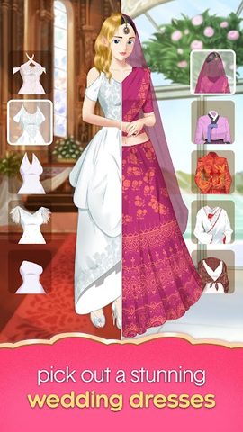 Screenshot 10: Dream wedding – Makeup & dress