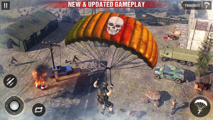 Screenshot 1: FPS Gun Shooting Games offline