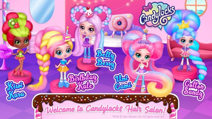 Captura 2: Aventura en el salón de belleza dulce