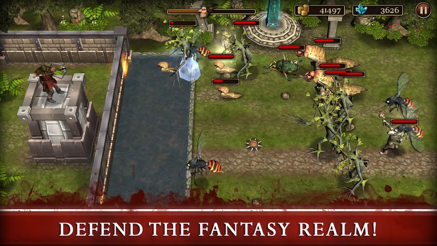 Screenshot 1: Three Defenders 2
