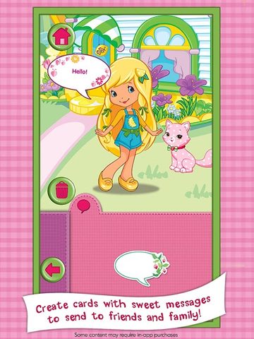 Screenshot 13: Strawberry Shortcake Card Maker Dress Up