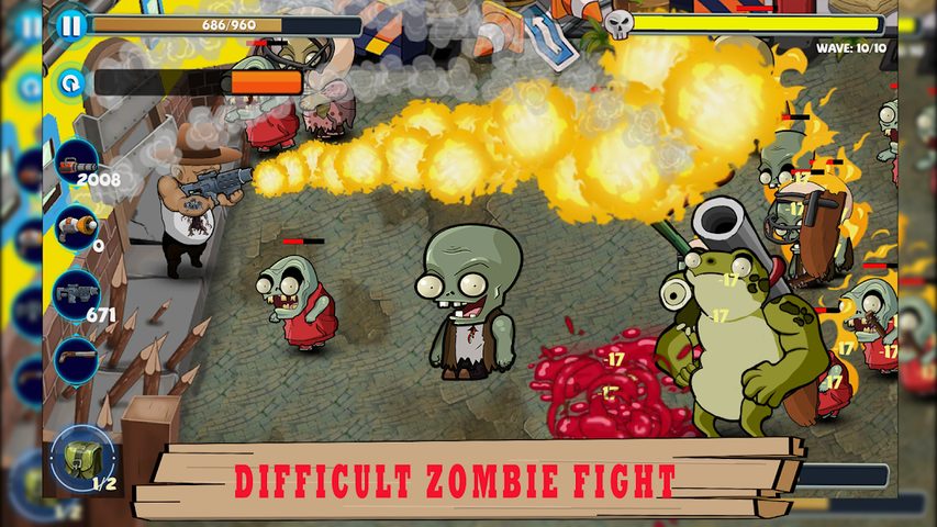 Screenshot 2: Last Zombie Defense