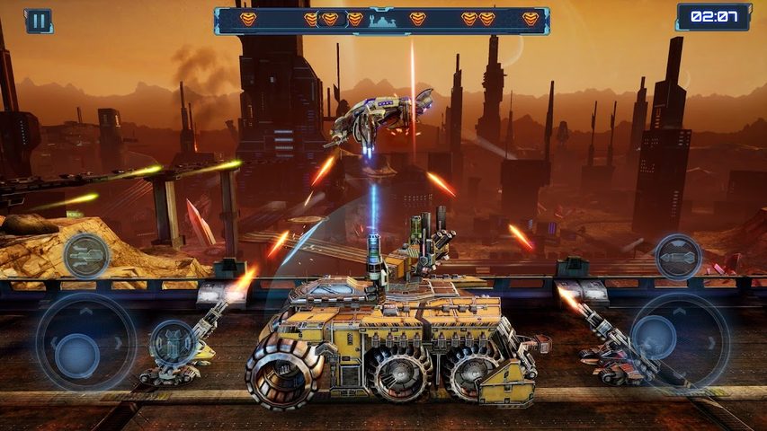 Screenshot 2: Red Siren: Robot and Mecha War