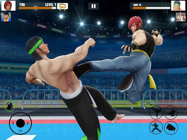 Captura 8: Combate de karate por equipos