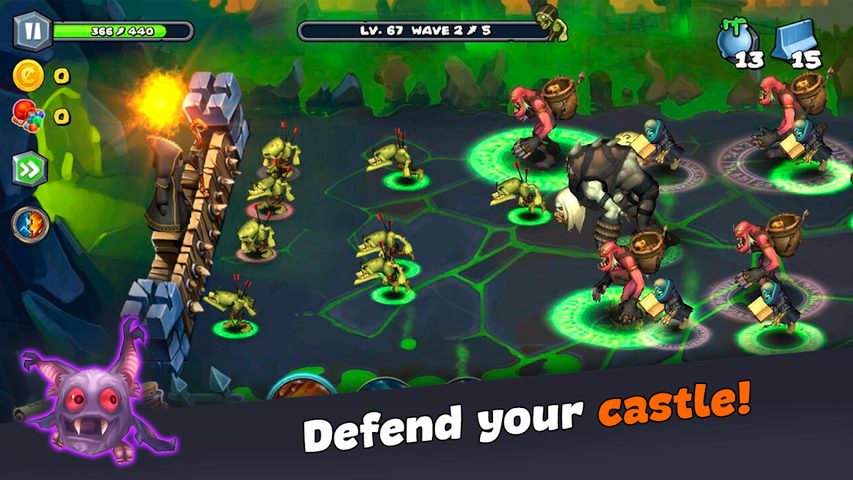 Screenshot 1: Magic Siege