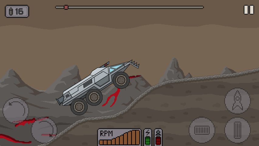 Screenshot 5: Death Rover: Space Zombie Race