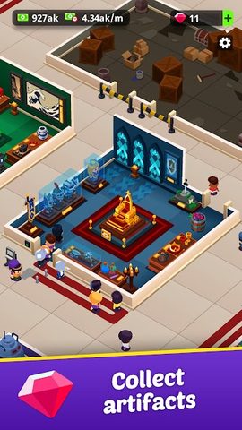 Скриншот 3: Idle Museum Tycoon: Art Empire