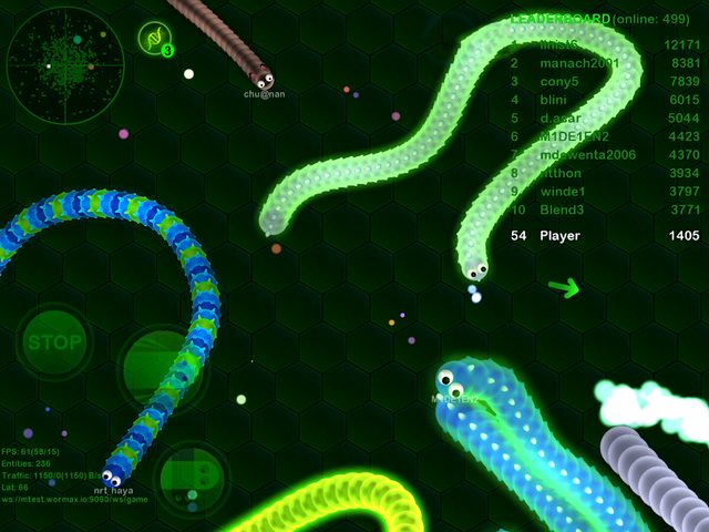 Screenshot 13: Wormax.io