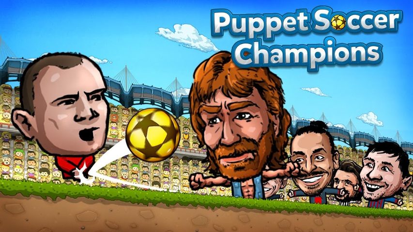 Screenshot 1: Puppet Soccer Champions