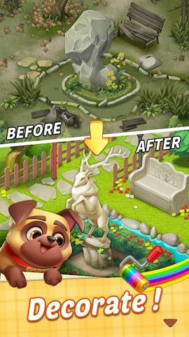 Screenshot 3: My Mansion – design your home