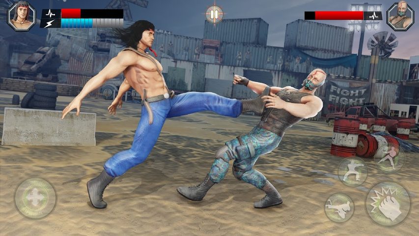 Screenshot 1: US Army Karate Fighting Game