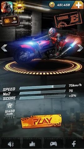 Captura 23: Death Moto 5: Carreras
