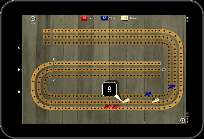 Captura 17: Marcador de Cribbage