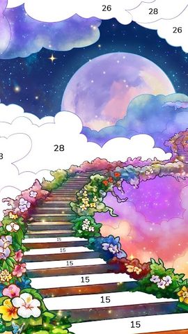 Скриншот 3: Bible Coloring - Paint by Number, Free Bible Games