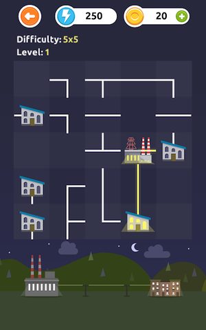 Captura 13: Líneas de Energía: Rompecabezas Lógicos