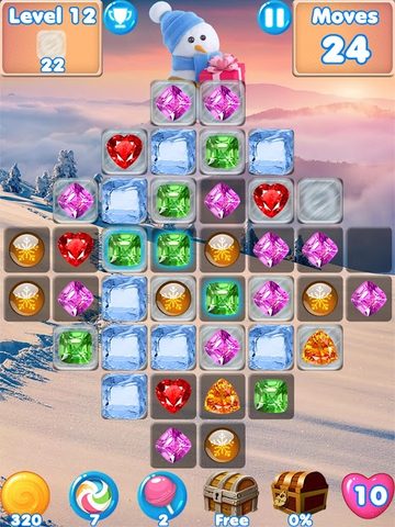 Screenshot 16: Snowman Swap - match 3 games and Christmas Games