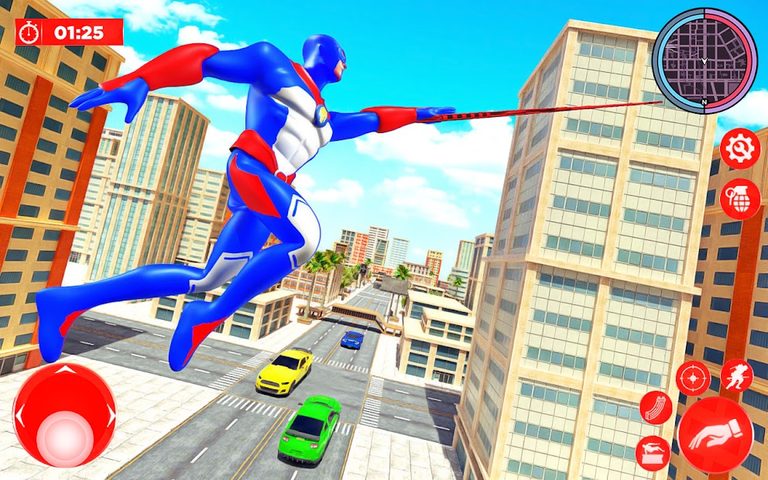 Screenshot 13: Rope Robot Hero Superhero Game