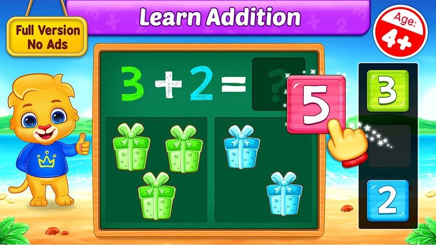 Screenshot 1: Math Kids: Math Games For Kids