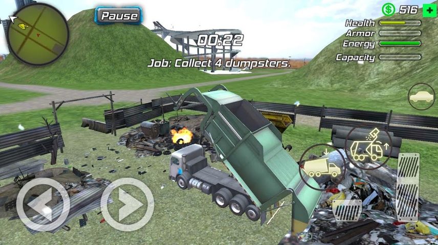 Screenshot 2: Super Crime Steel War Hero Iron Flying Mech Robot