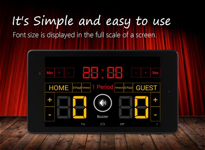 Скриншот 1: Scoreboard Futsal