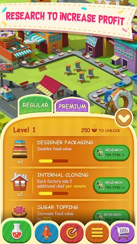 Screenshot 3: Donut Factory Tycoon Games