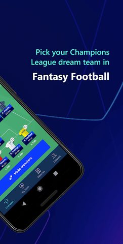 Captura 3: UEFA Gaming: Fantasy y Predicciones