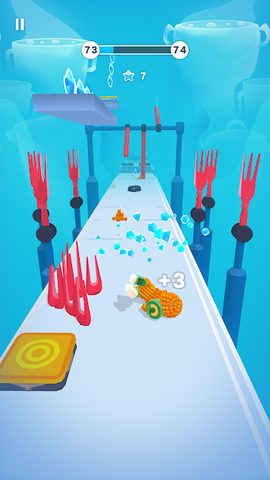 Captura 1: Pixel Rush: Circuito de Obstáculos