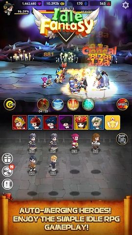 Screenshot 11: Idle Fantasy : Merge clicker R
