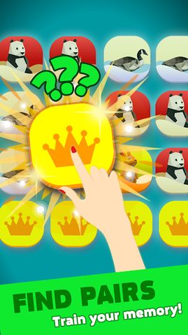 Captura 1: Desafío de memoria: juego de búsqueda de pares