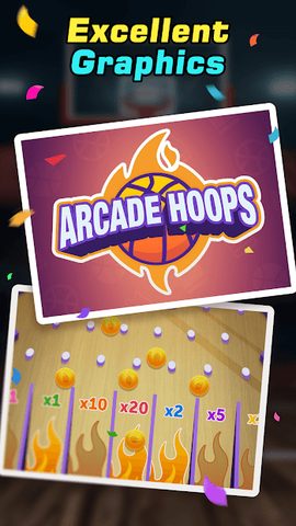 Screenshot 2: Arcade Hoops