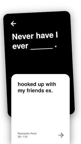 Screenshot 1: Never Have I Ever: Dirty