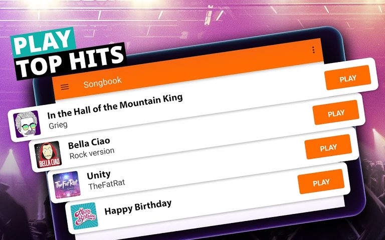Captura 10: Simulador de juegos musicales de batería