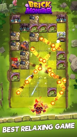 Screenshot 1: Brick Monster:Balls Blast Game