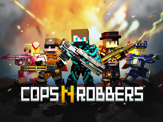 Screenshot 17: Cops N Robbers:Pixel Craft Gun