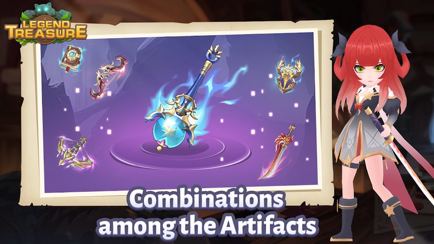 Screenshot 1: Legend of Treasure