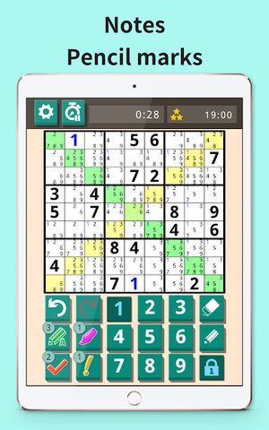 Скриншот 14: Sudoku X: Diagonal sudoku game