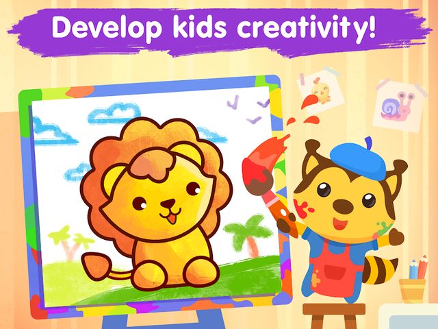 Screenshot 6: Coloring games for kids age 2