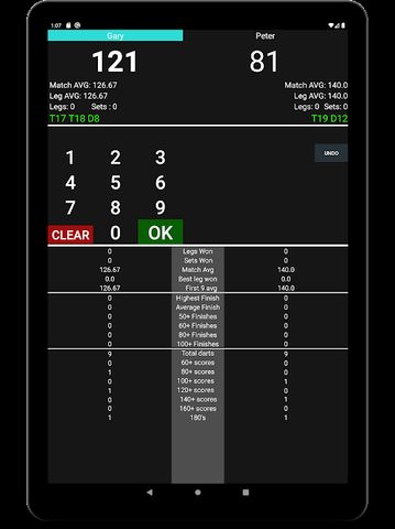 Screenshot 16: Essential Darts Scoreboard