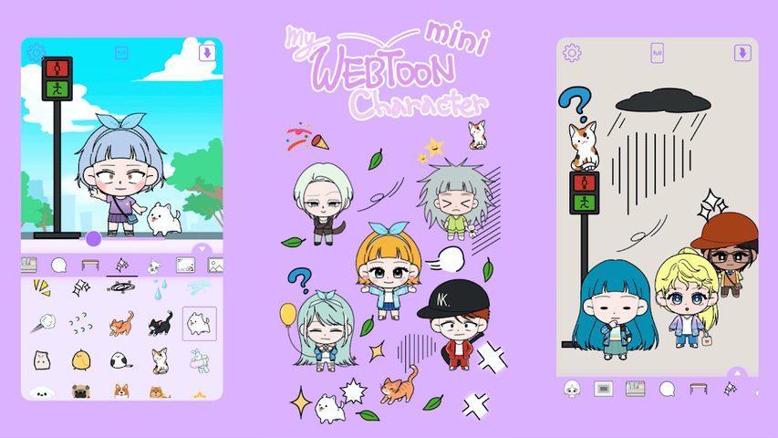 Captura 14: Creación de Personajes K-Pop Webtoon