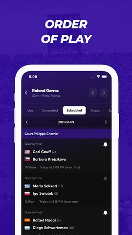 Screenshot 5: TNNS: Tennis Live Scores
