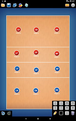 Screenshot 9: Coach Tactic Board: Volley